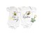 We BeeLong together Bee Onesie® bodysuit or toddler shirt twin set size 0-24 Month or 2T-5T product 1